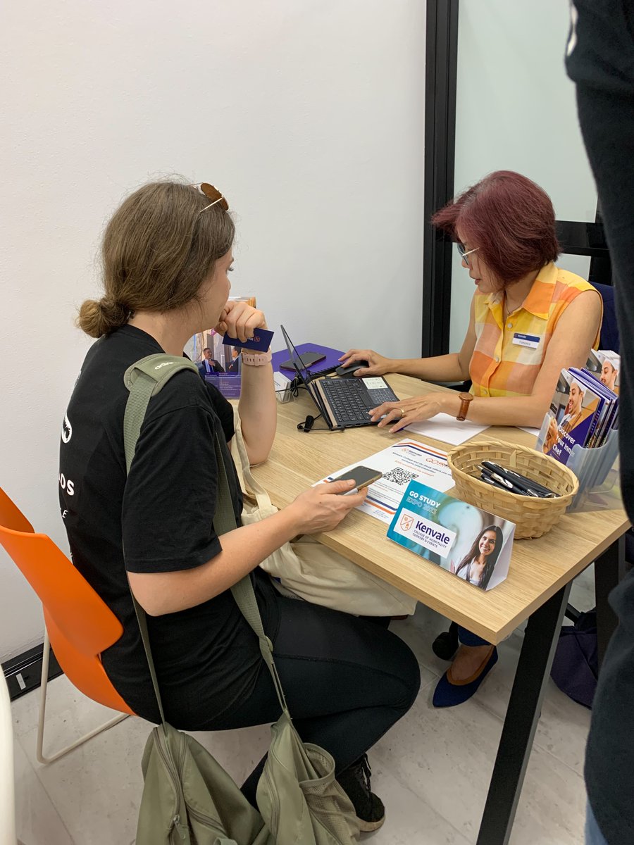 KenvaleCollege's tweet photo. Kenvale College recently participated in a Careers Expo hosted by one of its premier agents. https://t.co/0f8fYXDKFs