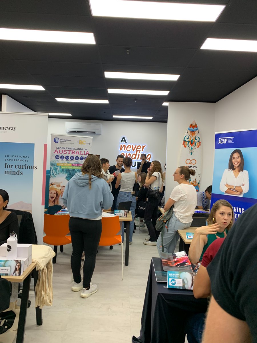 KenvaleCollege's tweet photo. Kenvale College recently participated in a Careers Expo hosted by one of its premier agents. https://t.co/0f8fYXDKFs