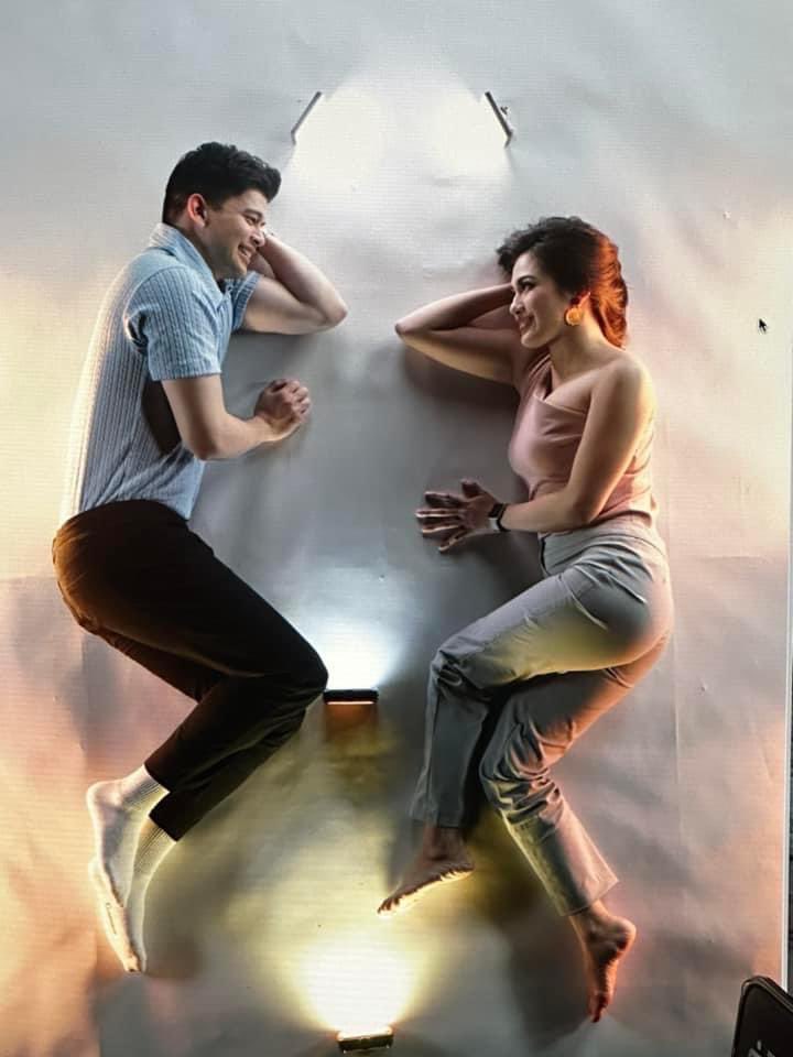 GMA_PA's tweet photo. LOOK: Behind the scenes of #TheCheatingGame pictorial! 

Excited na ba ang lahat para sa #JulieVer? 

Stay updated by following GMA Public Affairs on all our social media accounts! https://t.co/Ar6ZGXOi4A