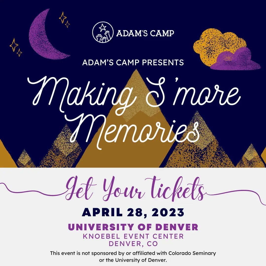 Join us on April 28th for an evening of networking, dining, music, and stories from camp, plus silent and live auctions!

Like planning ahead? Tickets are on sale NOW, so head to the link below and get yours early!

buff.ly/41wvOAv

#MakingSmoreMemories #AdamsCamp