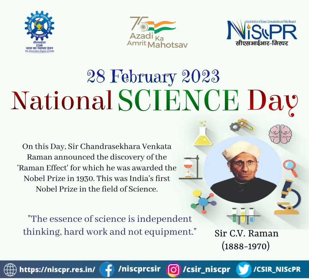 CSIR-NIScPR tweet media