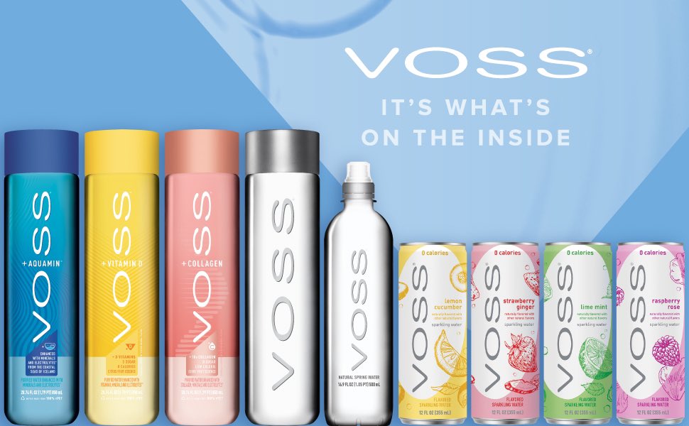 VOSS Water  It's What's on the Inside