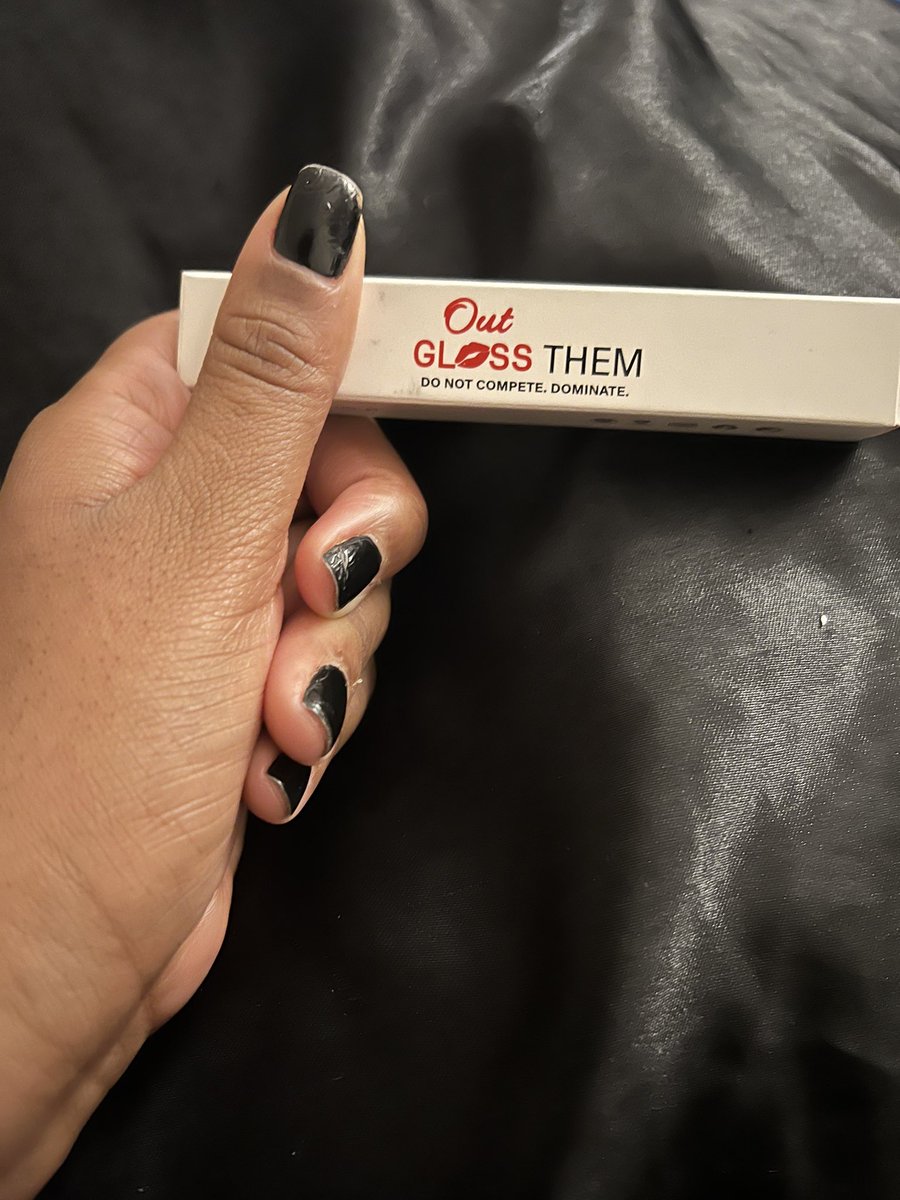 Worlds 1st motivational lipgloss