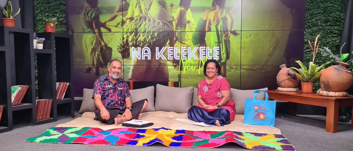 We've just completed an awareness session on @FijiTelevision 's Na Ketekete i Nau Program where our Church Agencies Network Disaster Operations #CANDO Project Manager Mr.Taufaga talks about disaster ready in building the capacities of church partners @AusHPship #DisasterREADY.
