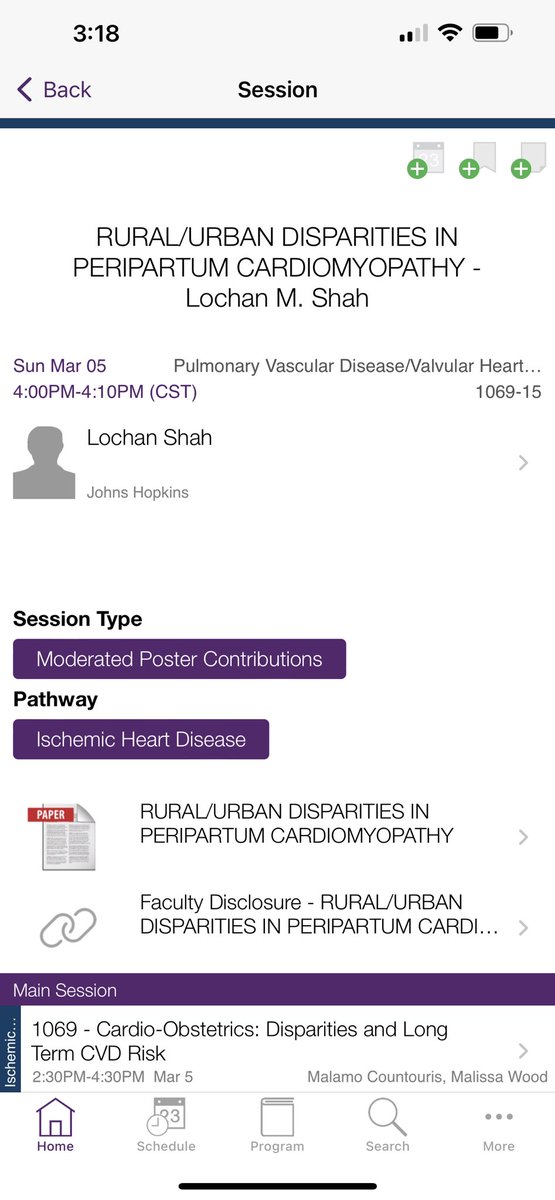 Excited to share our science at #ACC23 this weekend!

Do check out these posters from our team on trends in cardiomyopathies and rural/urban disparities in #PPCM led by @EstherChoiMD and @lochanshahmd.

@GarimaVSharmaMD @CiccaroneCenter @Satti_DI @Adaorrr #CardioObstetrics