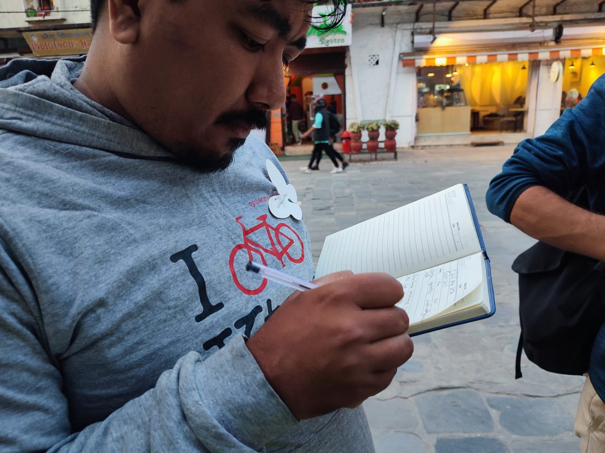 KathmanduMass's tweet photo. Thank you all the participants for making the Critical Mass-February successful. The ride was done in solidarity for Turkey.
Thank You Milan Rai for the beautiful butterflies.
See You All in Critical Mass March.
Jai Cycle
#reclaimthestreets #criticalmass #ridesafe #getvisible https://t.co/MCrjTvbJKD