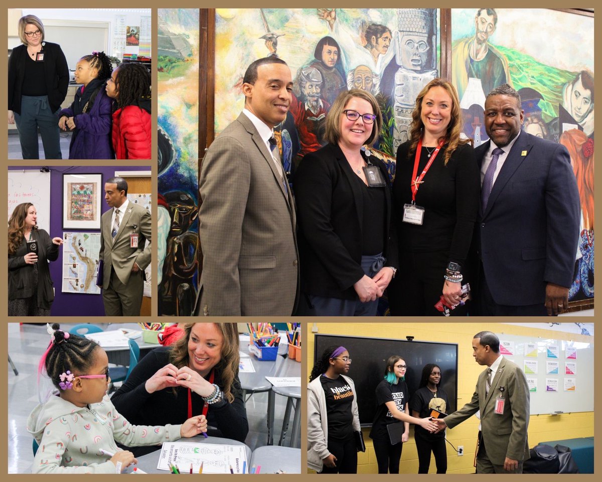 Great visit with Dr. Harris and Dr. McNally in Region 4!  Students and staff focused on our priorities and leaning into the work!!!!