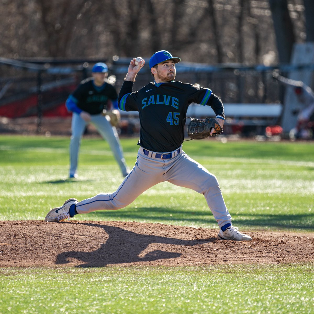 nreid4's tweet photo. Couldn’t miss @SalveBaseball’s first game of the season 📸 https://t.co/csqTnqFrvI