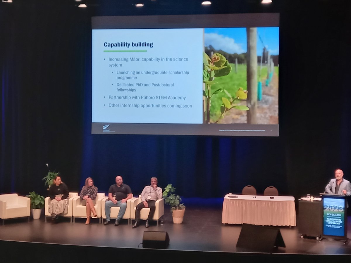 So important to have Māori strategy to the fore on climate change issues; so good to have our own Urungi/Māori Strategy Director, Chris Koroheke, speaking today in his <a href="/nzagrc/">NZAGRC</a> Toihau Chair role at the 2023 Agricultural Climate Change Conference
#NZACCC2023 #climatechange