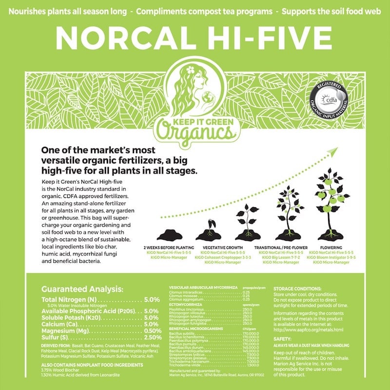 KinneyTopsoil's tweet photo. 🌳🌲 KNTS #organic NorCal Hi-Five,:The gardener’s choice for starting new trees and shrubs. Mycorrhizae and beneficial bacteria help get plants off to a great start. Bio, Char and humic help feed and nourish soil life creating an optimal root zone for your plants. 🌟 50 lbs. $60 https://t.co/x4WMyStced