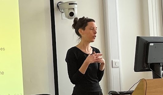 Petra Sauer reported findings on higher education expansion and labour income inequality, from a gendered perspective. <a href="/PetraSauer11/">Petra Sauer @petrasauer.bsky.social</a>