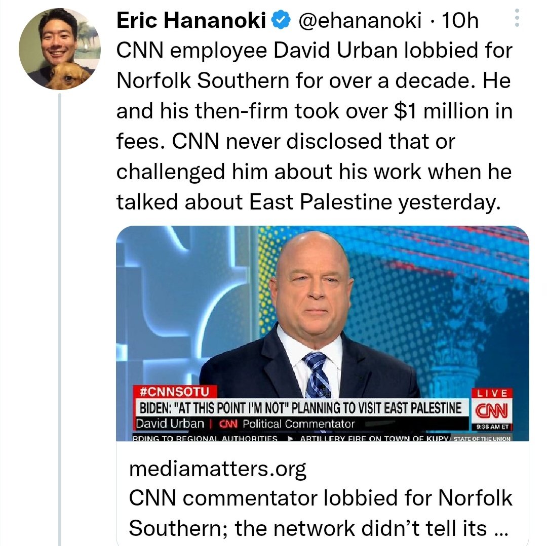 LossGu's tweet photo. @TheLeadCNN @DavidJUrban @KirstenPowers @jaketapper Yes, #FoxNewsIsACancer,  but...

🤨 https://t.co/eQnxyNYkoo