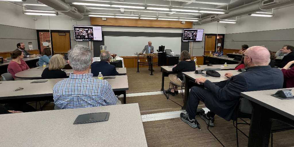 We are thrilled to announced that Professor Wilson Freyermuth has been named the inaugural Robert Hawkins, Jr./Dale Whitman Chair of Law! 

Thank you to Robert Hawkins, Jr., '48, for his generosity in establishing this endowed chair. Congratulations Professor Freyermuth!