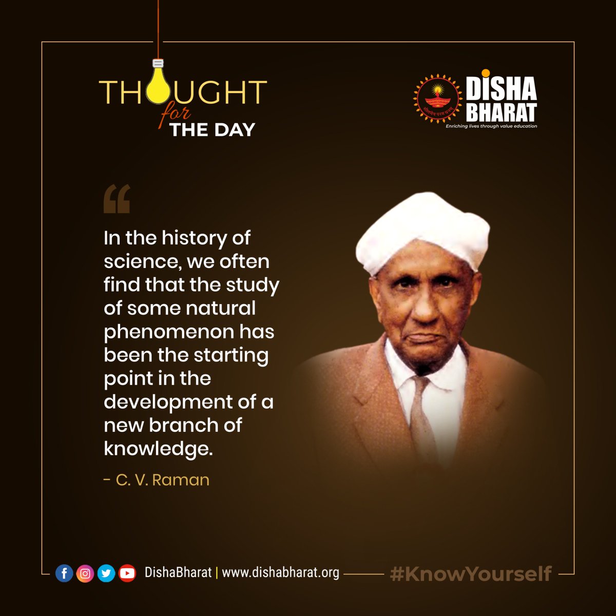 DishaBharat's tweet photo. Remembering Sir CV Raman on National Science Day. https://t.co/qoHQs9BTKq