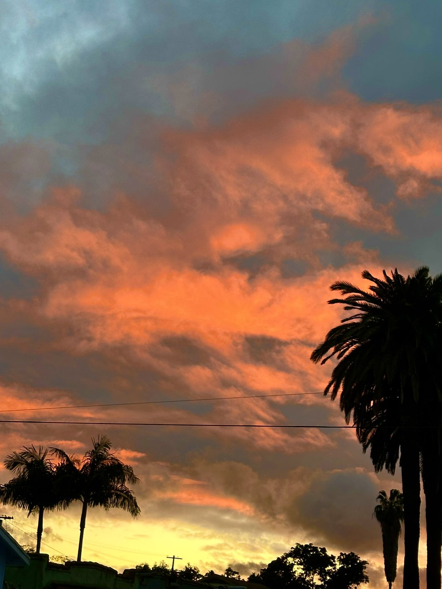 MoniCute72's tweet photo. Fiery sky 🔥 https://t.co/3bQ7Fv7PJH