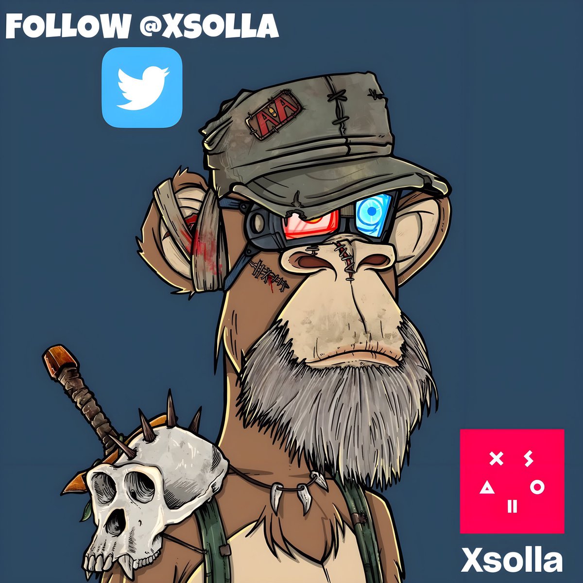KoiBudG's tweet photo. @jwizvr6 @apocalypticapes @AAPEQueens The. Apocalyptic Apes community grows stronger each day. 

#AAPES #xsolla #xla 
#RattleHeads #AAPEbrigade 
@Xsolla @Fityeth @apocalypticapes 
#NFTcommunity https://t.co/NUuSC8KSso