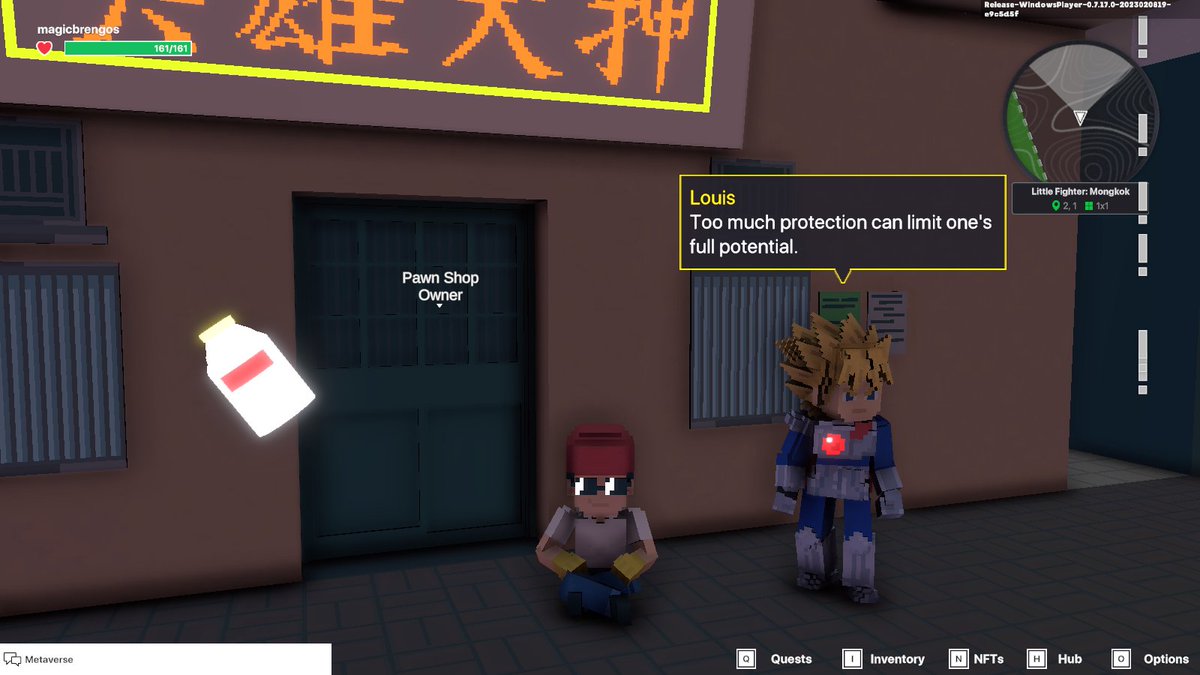 wenthece's tweet photo. @TheSandboxGame I found a Louis the Little Fighter in Little Fighter: Mongkok! 🥋 #LunarNewYearTSB https://t.co/c1bmHE2pEt