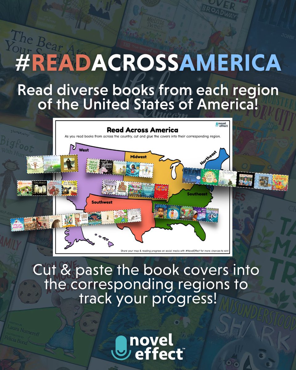 What a fabulous beginning to #ReadAcrossAmerica week! 📚

Have you grabbed your #ReadAloud Road Map freebie? 🗺️ Track your reading progress &amp; share your map to be entered for a chance to win a Read-Aloud Rockstar Bundle! 🎁 bit.ly/3YQrLxh

#EduTwitter #RAA #TLchat #RAA23
