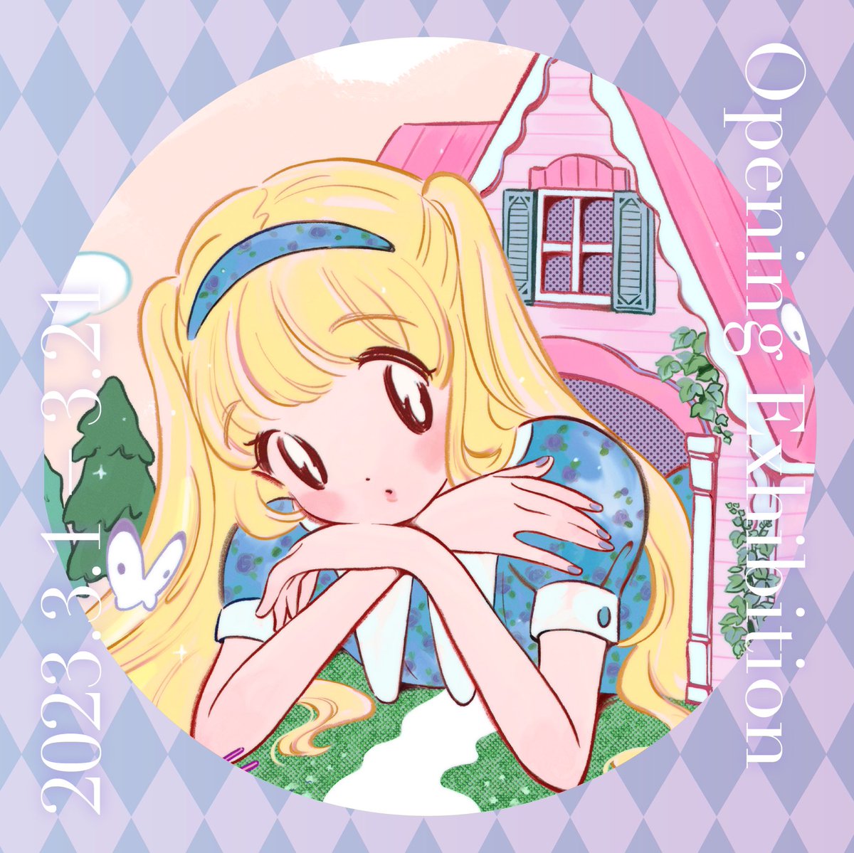 ♥️3/1から開催 Opening Exhibition【5人のアリス】 私は作品2点で