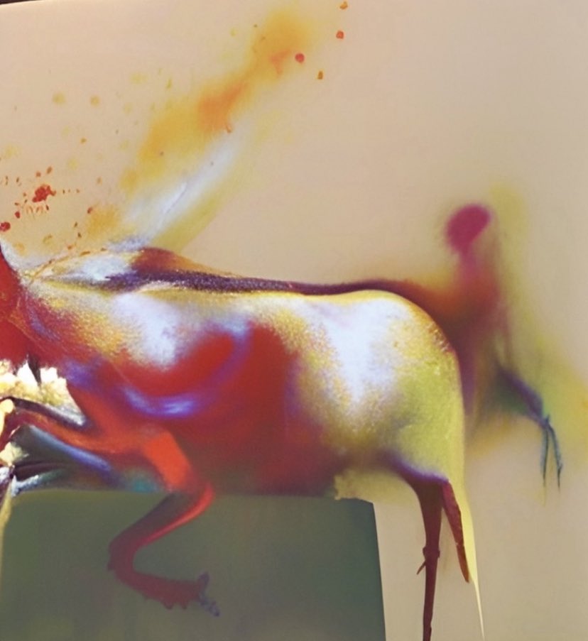 bL33kness's tweet image. #BaconBits 

All 5 editions each 

#darkart #tezos #nftcollector #aiart