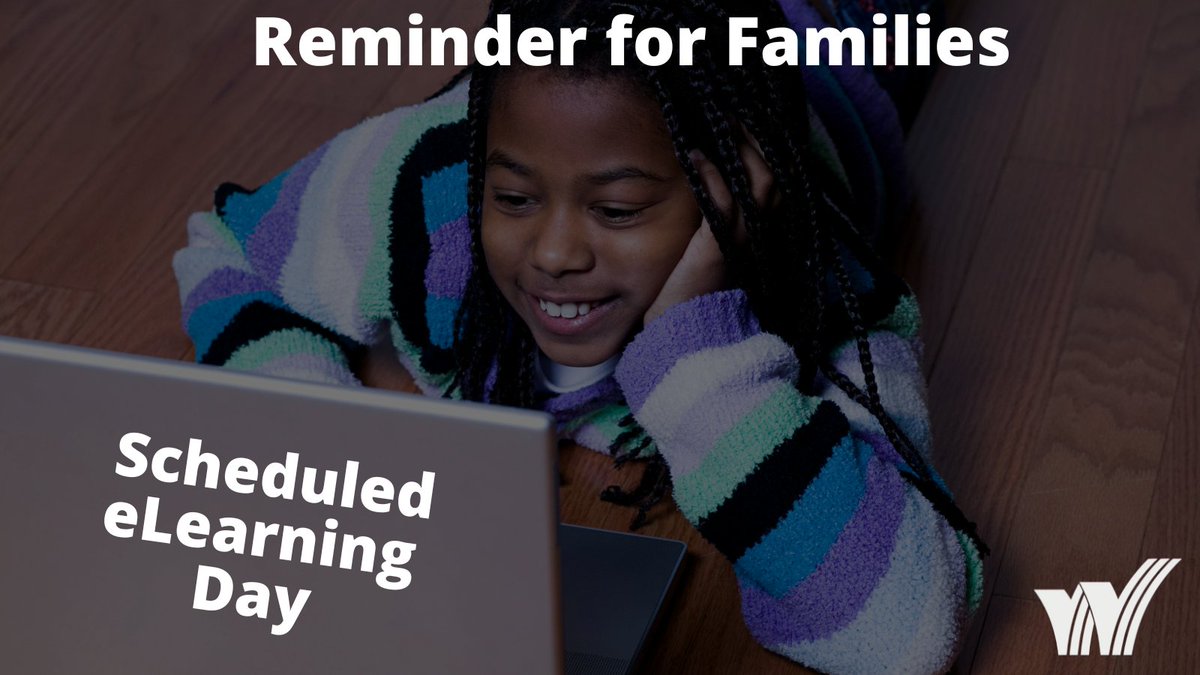 WTS will be operating on an eLearning day TODAY, March 1. NCHS JUNIORS ARE TO ATTEND SCHOOL following their normal arrival time and procedures to complete their SAT exam.