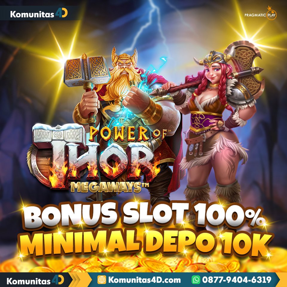 DKomunitas4's tweet photo. Situs Komunitas4D Slot Games Gacor Dengan RTP Terbaik Dan Pasaran Togel Resmi Terlengkap

🔥 Hadiah Togel Terbesar IDR 10 JUTA 🤩
🔥 Bonus Slot Games 100% 😍

📲 WA : 087794046319
🌐 https://t.co/ZvFMcz9KiM

#komunitas4d #slotgacor #bandarjuditogel https://t.co/8ZQpKnYkHB