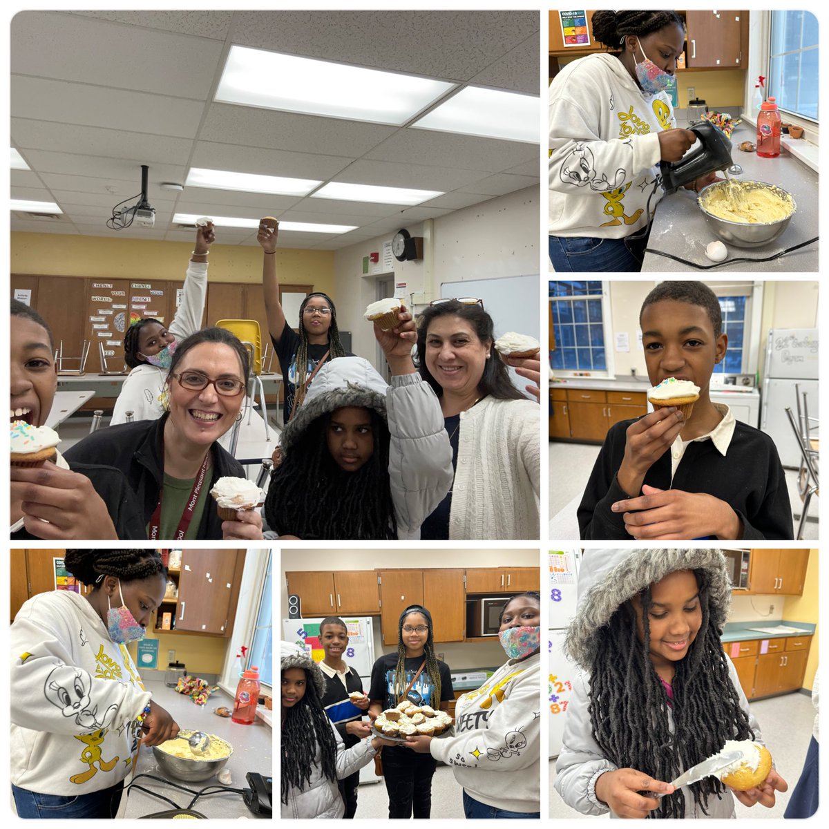 21st Century so much fun making cupcakes 🧁great way to finish the day <a href="/MontPleasantMS/">Mont Pleasant Middle</a> <a href="/MontPleasantAP/">Kristine Rodgers</a> <a href="/21stScsd/">Schenectady CSD 21st Century After School Program</a> <a href="/SCSchools/">Schenectady Schools</a>