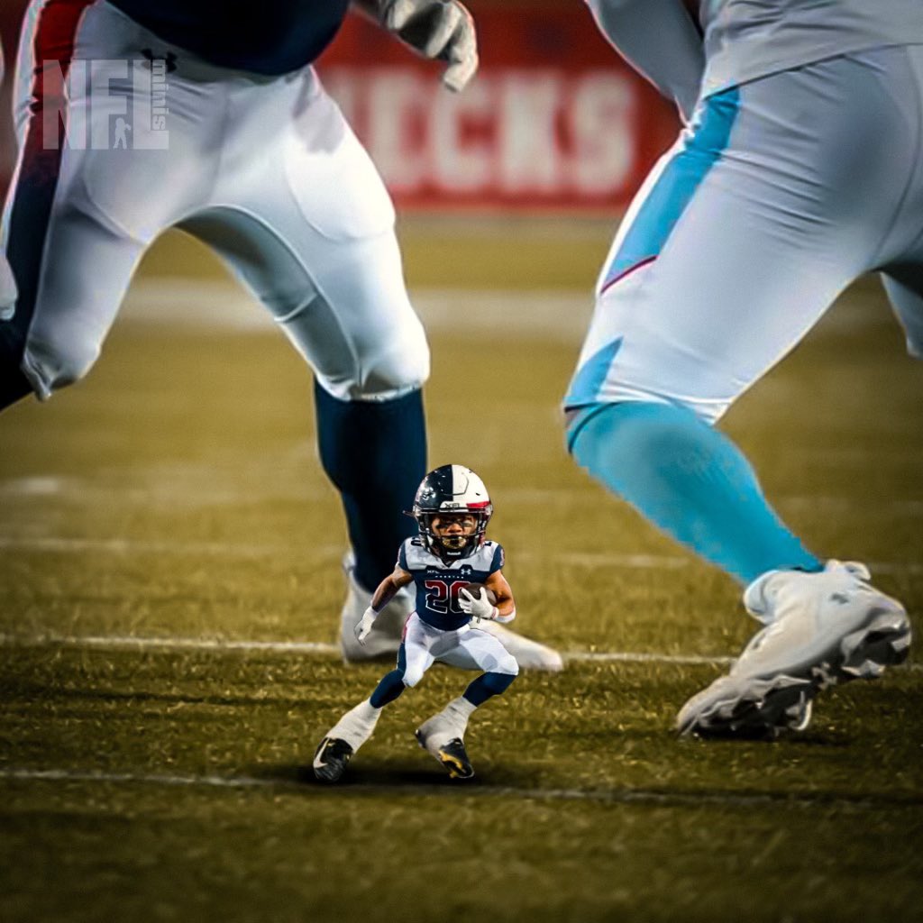 UFLGamblers's tweet photo. Featuring our new “Miniature Monday” with some of our very own!! 

#XFL | #Houston #roughnecknation #xflmini https://t.co/yEkfWAKJzS