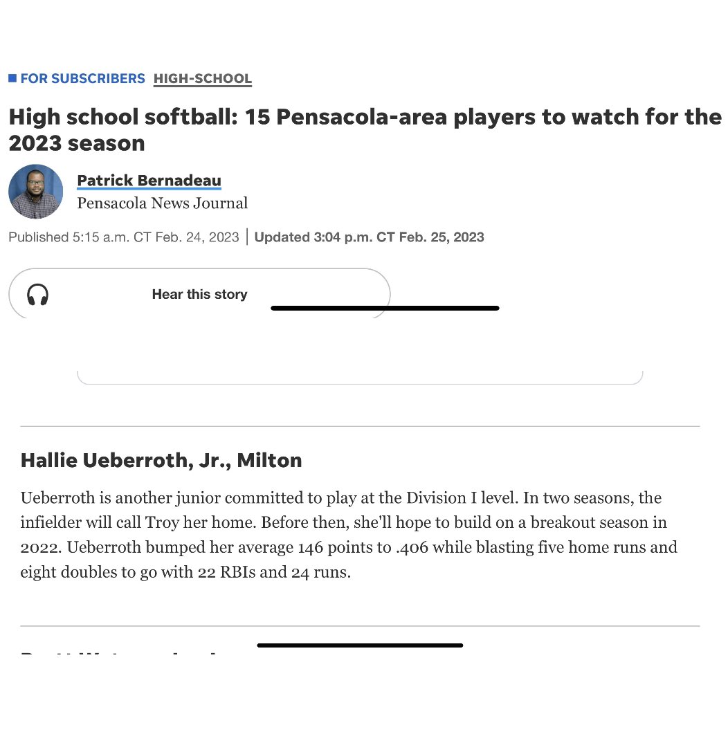 Thank you <a href="/pnj_sports/">PNJ Sports</a> for including me in the all area list with these great girls!