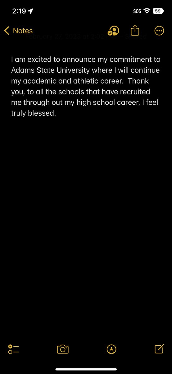 Excited to announce I’ve committed to Adams State university!! #FTM <a href="/CoachJHarrison_/">Jarrell Harrison</a> <a href="/Coach_BPerkins/">Brandon Perkins</a> <a href="/firemanHD_rider/">Shawn Tilton</a> <a href="/RealMG96/">Marcus “MG” Griffin</a> <a href="/TFordFSP/">Tracy Ford</a> <a href="/ASUGrizzlies/">Adams State Grizzlies</a> <a href="/AdamsStateFB/">Adams State Football</a> <a href="/AHSFlyEaglesFly/">Arlington HS Eagles</a> <a href="/thecoachpete/">Coach Pete</a> <a href="/DoubleK07/">Markkus Ellis</a> <a href="/ahstrack/">Judd Hunter</a>
