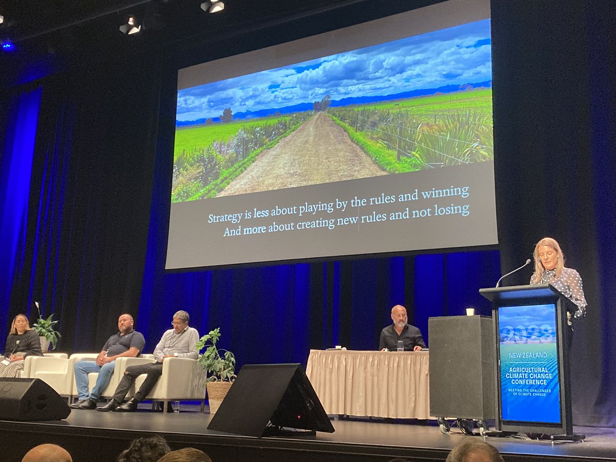 Whenua Māori + Māori agribusinesses are some of the most affected by Aotearoa’s changing climate - but they’re also out there at the edge of innovation, planning for a better future for generations to come. Sobering + inspiring kōrero from this afternoon’s panel at #nzaccc2023