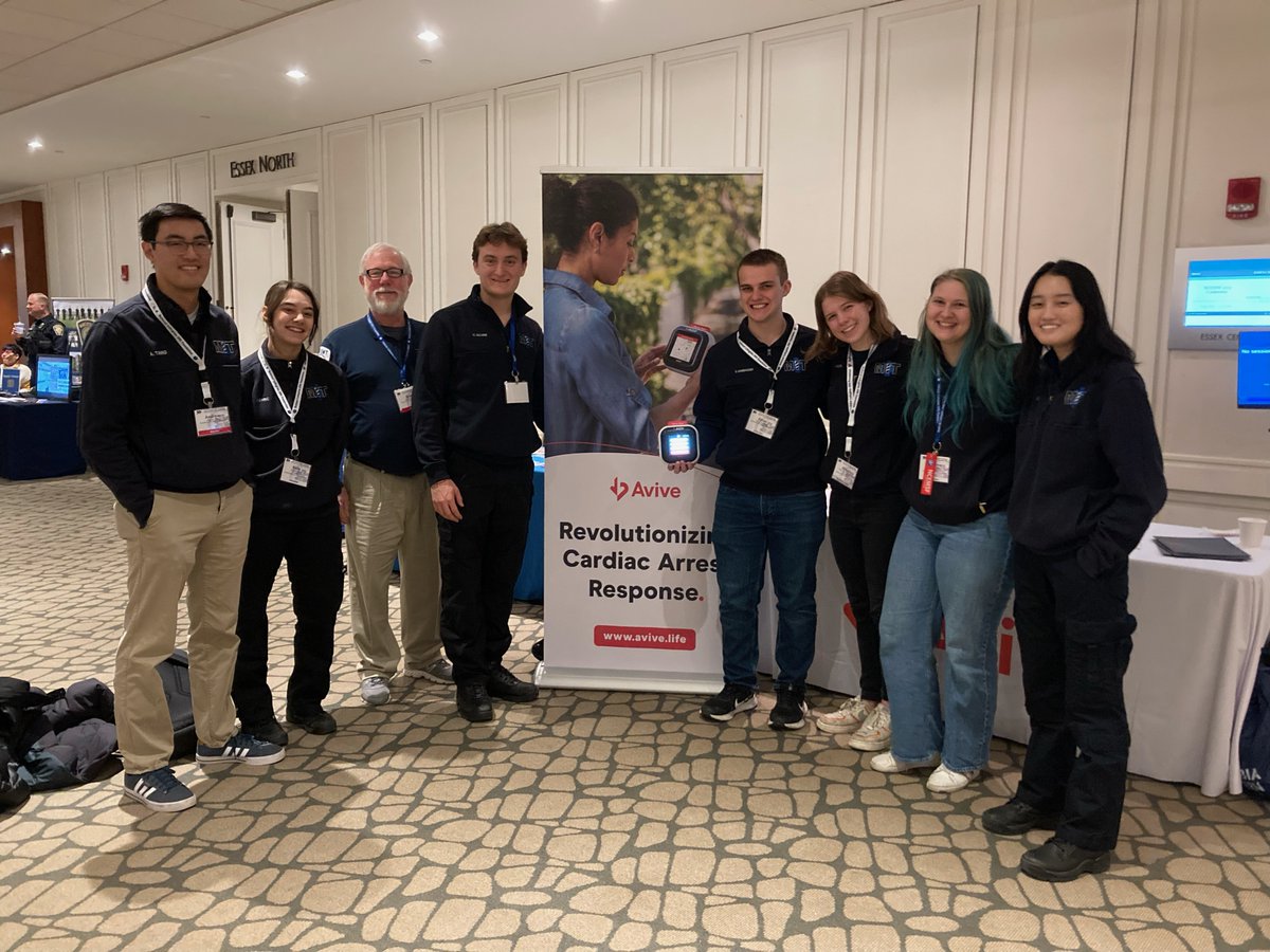 AviveSolutions's tweet photo. Sharing our next-gen AED with the next-gen!
Had an awesome time at @NCEMSF last weekend in Boston. Always a pleasure to speak with the collegiate EMS community.
Thank you to everyone who showed their support ❤️⚡️ #EMS #NCEMSF #college #AEDs #nextgeneration #TechForGood https://t.co/Pa0n6Fks1d