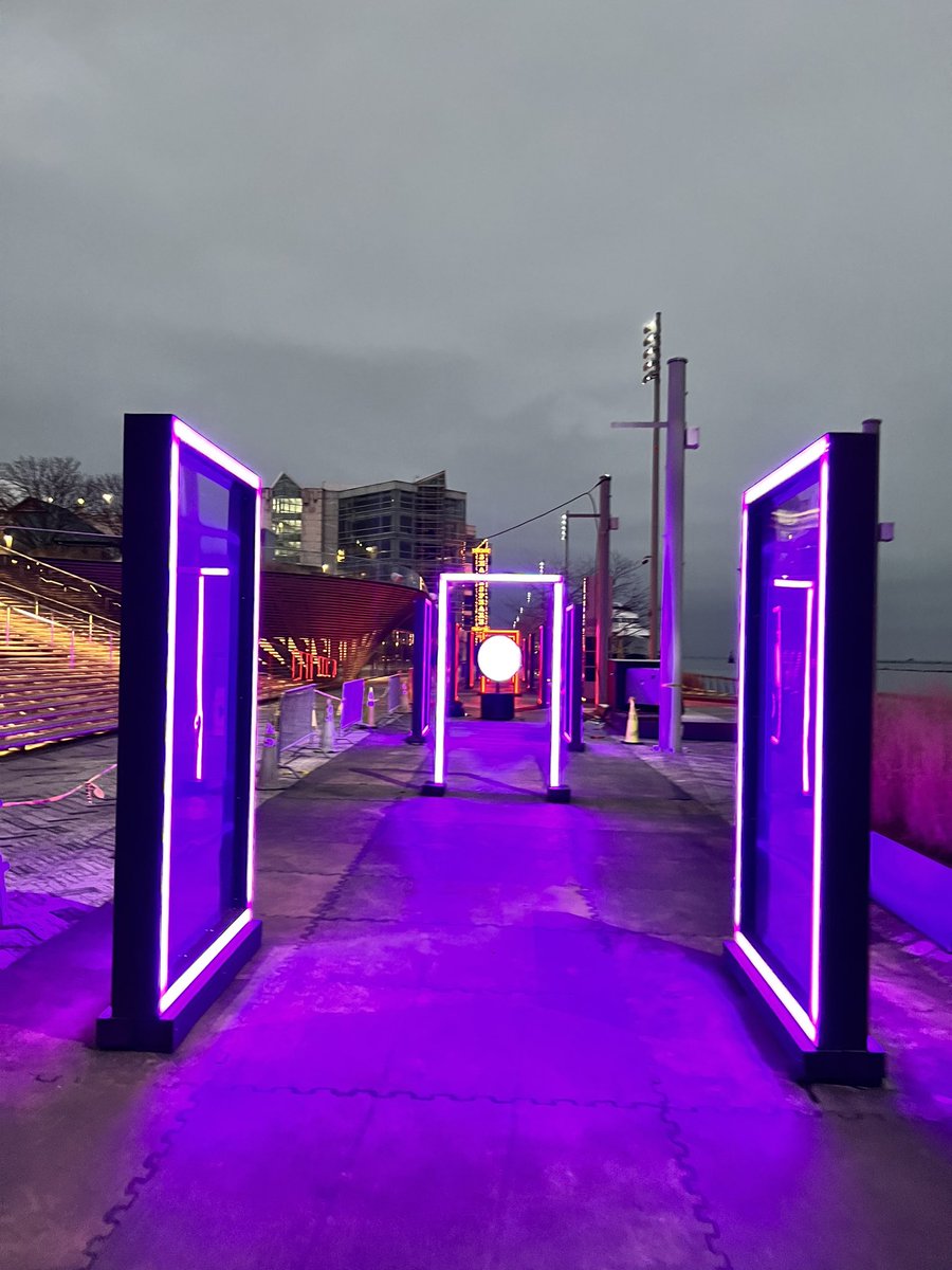 nostalgichm's tweet image. We did it! From wednesday at @NavyPier you can enjoy #SOLSTICE! Its changing lights mingle with those of the #Chicago skyline and the evocative sounds will take you to an unforgettable place. A fascinating artwork by @IregularStudio, made by #JackWorld. #artinstallation