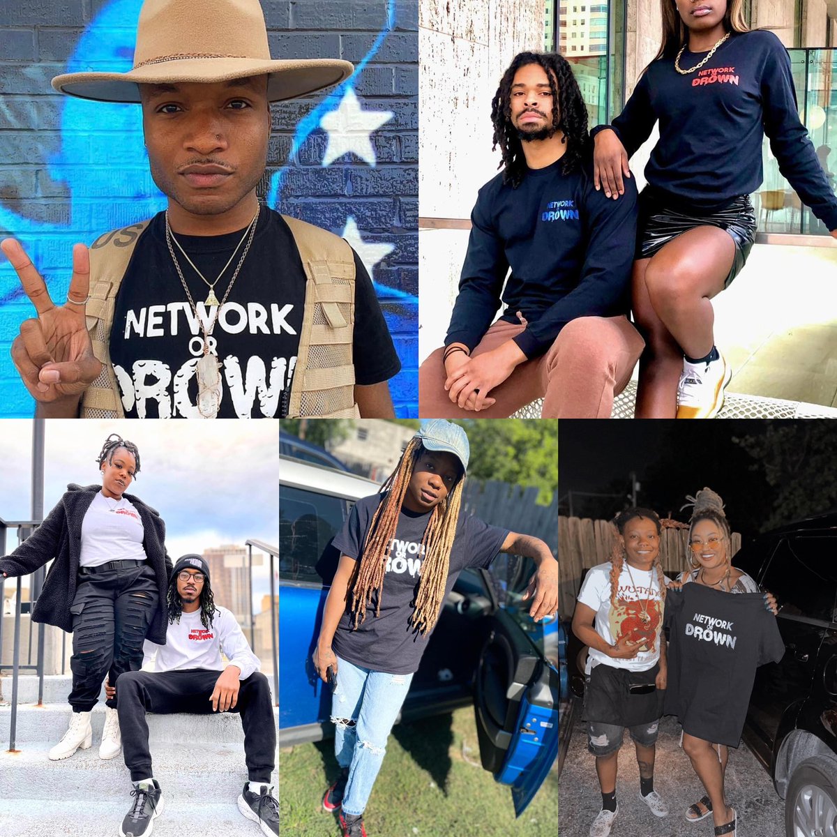 Happy #BlackHistoryMonth ✊🏾Support #BlackQueer own business’s like #CarefreeQueer🌵 rapper @Clutch_b3rz clothing line #NetworkOrDrown💧 and her media page #NodTvMedia ✨