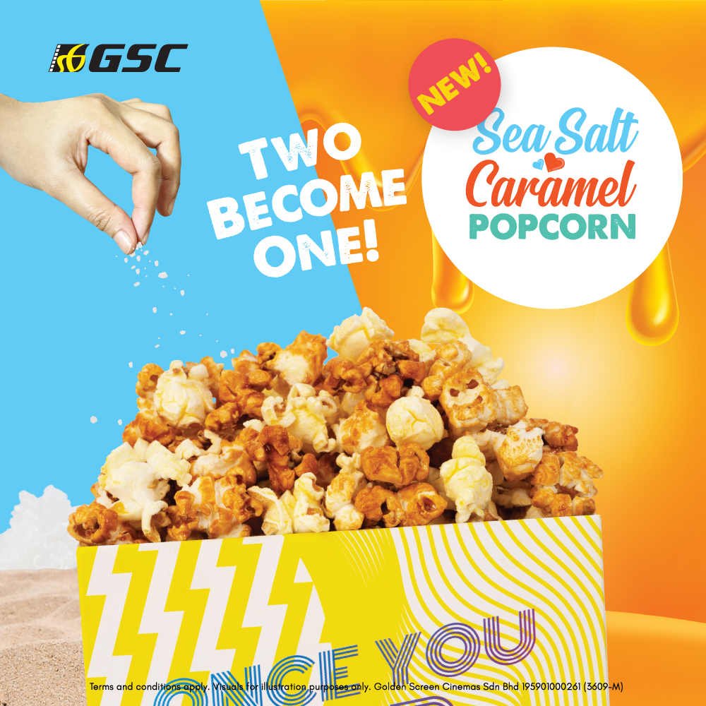 GSCinemas's tweet photo. Get the best of both worlds with our Sea Salt and Caramel Popcorn mix! 🧂🍿🤤 Savory and sweet, it's the perfect snack combo! 🎥👀
Upgrade your popcorn game now at selected GSC locations!
#PopcornPerfection #SweetAndSalty #SnackCombo https://t.co/08hMMLpAds