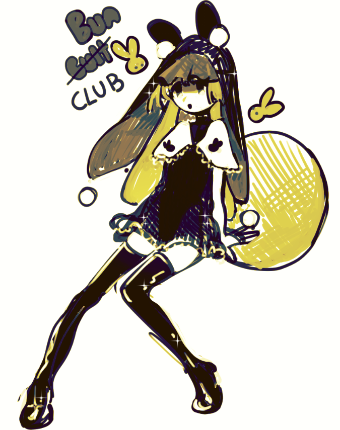 bonssei's tweet image. Quick bun sketch/wip dump