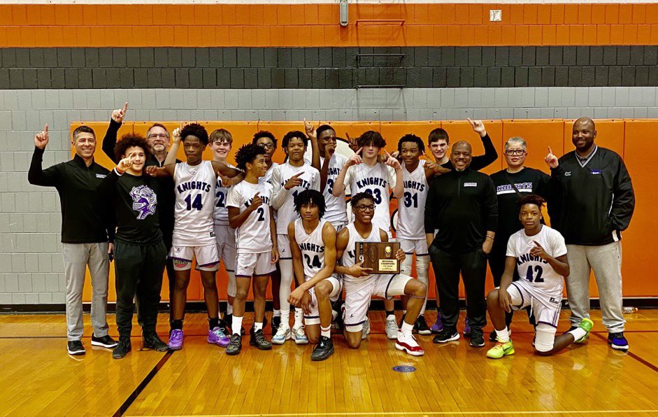 Much to be proud of this season! 26-3 record, Intercity Tournament Champions and Regional Champions. Go Knights!