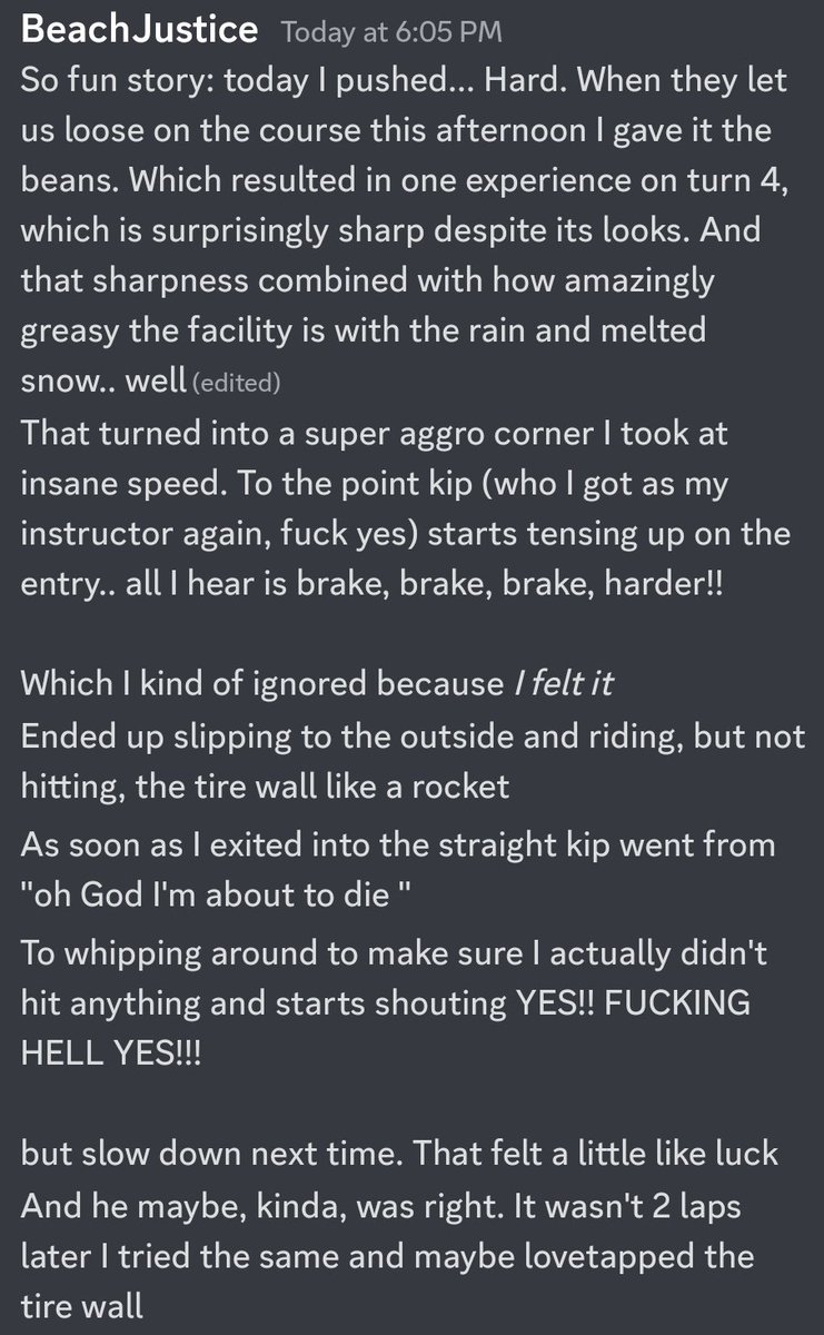 Fun story from today's classes. Shared it in a discord, didn't feel like typing it out on twitter.