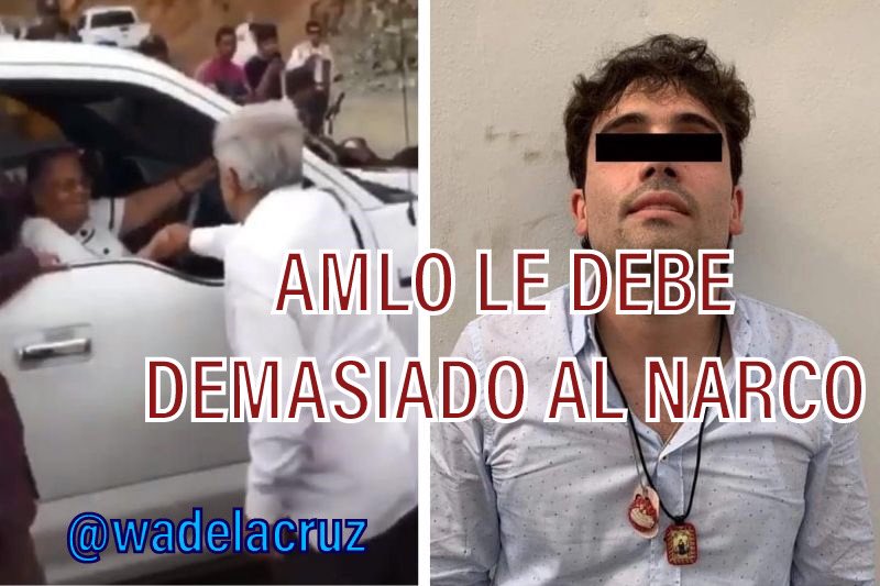 wadelacruz's tweet photo. ASÍ DE COLUDIDO ESTÁ @lopezobrador_ CON EL NARCO

-EEUU hoy solicitó extradición de OVIDIO

-FISCALÍA NO PUDO ARMAR 1 sola demanda en 30 días 

¿Por qué?

Por que así le dirá a la abuela de OVIDIO que el NO fue el que lo sentenció, FUE EEUU

EL LE DEBE DEMASIADO AL NARCO https://t.co/WDHRypvP0F