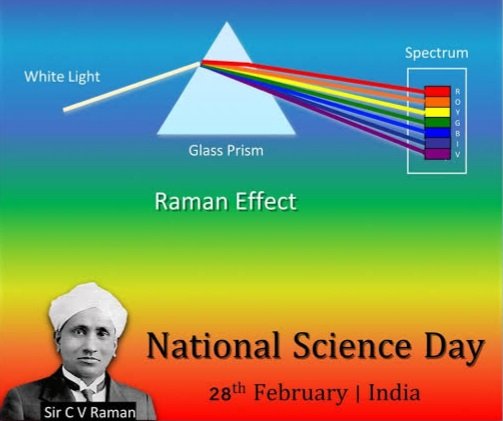 #OnThisDay :

Feb 28th is celebrated as the #NationalScienceDay to mark the discovery of the #RamanEffect by Indian physicist  and Nobel Laureate Sir #CVRaman in 1928.

This discovery revolutionized the study of #spectroscopy relating to absorption and emission of light.