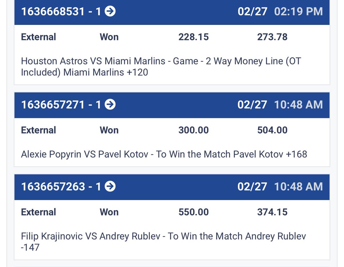 MeatSweatsCash's tweet image. It has been wayyy too long my friends. I know I have lost a lot of followers and credibility being out of the game for so long…

1st day back and we crush it… 

5-0 + 7.75 Units 

Not every day will be this great but hey.. come check it out. We’re FREE!
 
Link in Bio.