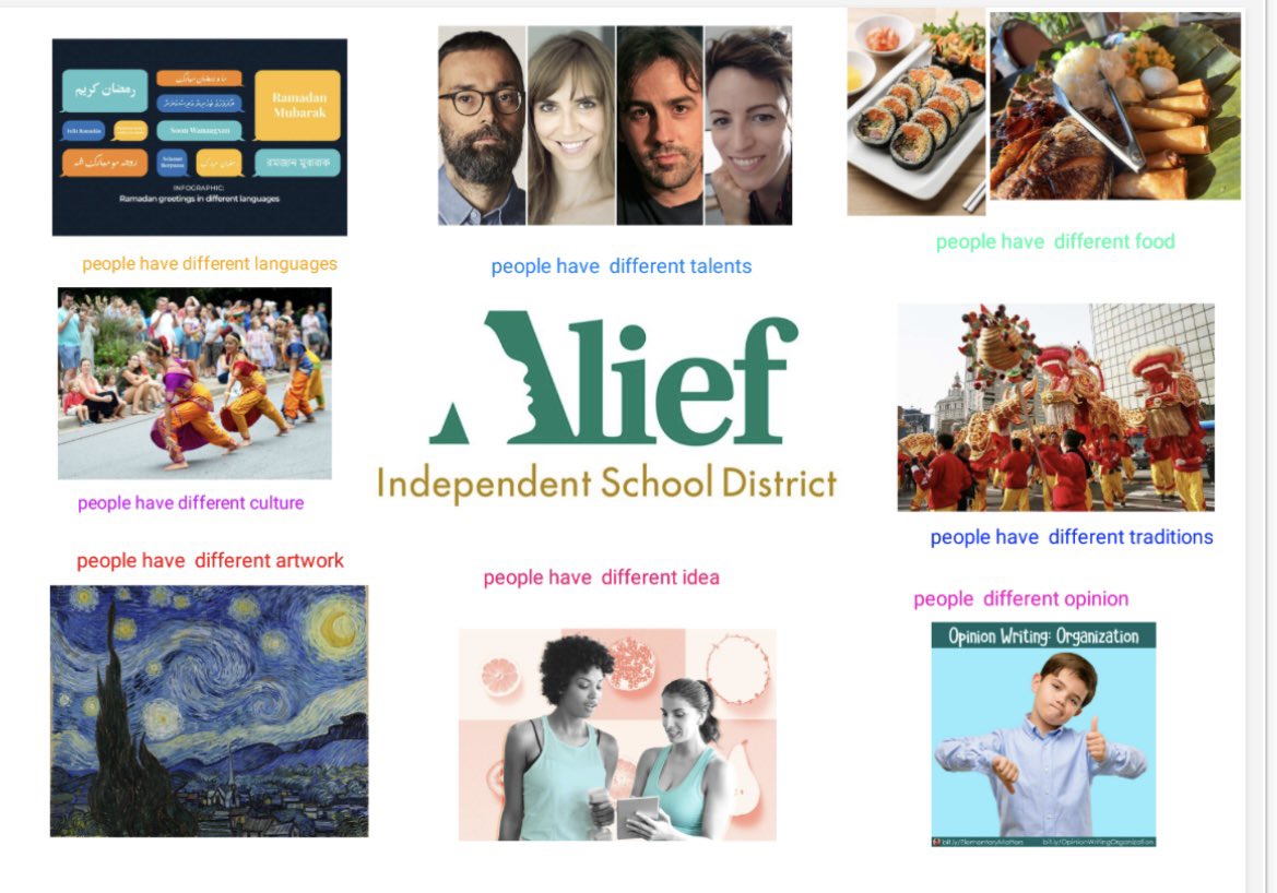 Mrs_Hall02's tweet photo. For #ReesDigiDay my @ReesStars researched their community, past and present. We used Google Slides on the Kami App to gather and record information, then created an artistic expression of what makes @AliefISD so #aliefproud! @Alief_SS @MireyaFromTX https://t.co/A008i8avoD