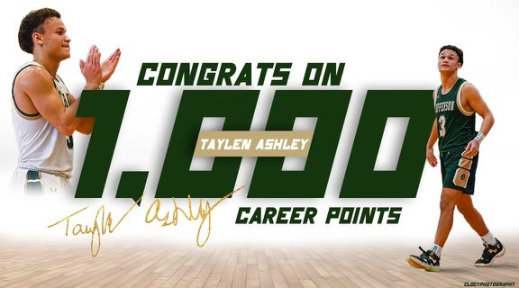 SFJeffersonBBB's tweet photo. Congrats to our very own Taylen Ashley on surpassing the 1000 career point mark! An incredible accomplishment! Not done yet! https://t.co/o6BuPWPzRP