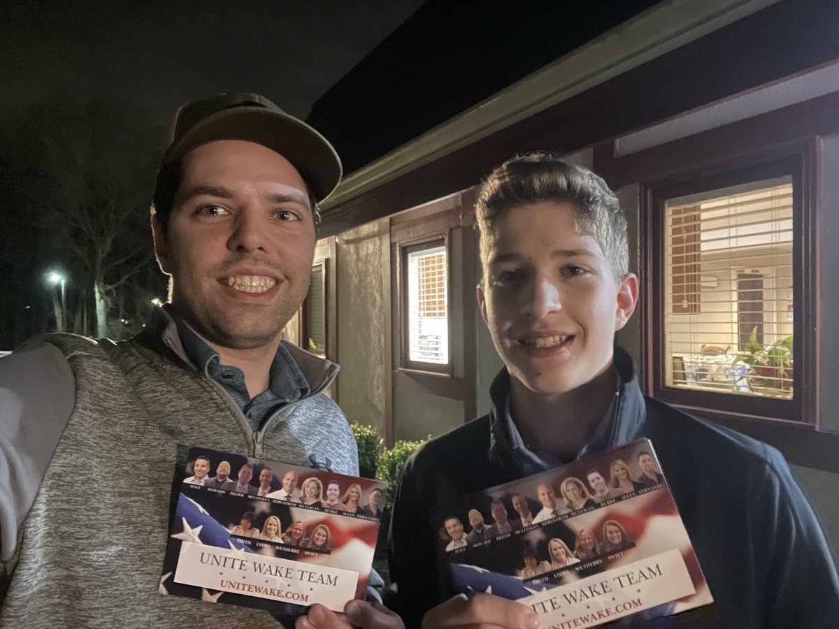 Had a great time talking with delegates at the Raleigh Unincorporated Precinct Meeting this evening. I ask that you vote for the #UniteWake slate at the upcoming <a href="/WakeGOP/">Wake GOP</a> County Convention. If we’re gonna win this county back, it will be with young conservatives who love the