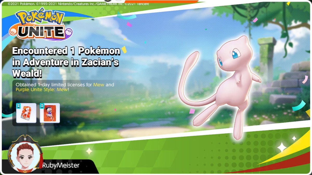 ruby_meister's tweet photo. #PokemonUNITE #NintendoSwitch https://t.co/icLhHZ0Zjy