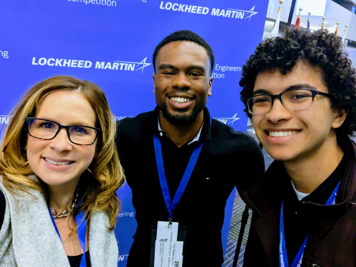 JamieRGurganus's tweet photo. At the Lockheed Martin Ethics engineering competition for the first time with these two brilliant engineering individuals. Wish us luck!! @UMBC @UMBC_CBEE #UMBCengineering @LockheedMartin #meyerhoff https://t.co/pCxyuCyFnm