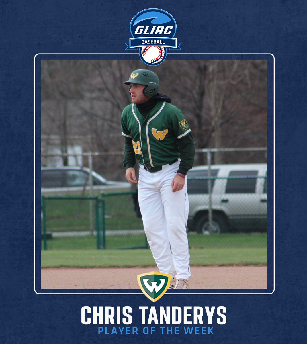 GLIACsports's tweet photo. 𝗚𝗟𝗜𝗔𝗖 𝗕𝗮𝘀𝗲𝗯𝗮𝗹𝗹 𝗣𝗹𝗮𝘆𝗲𝗿 𝗮𝗻𝗱 𝗣𝗶𝘁𝗰𝗵𝗲𝗿 𝗼𝗳 𝘁𝗵𝗲 𝗪𝗲𝗲𝗸

PL - Chris Tanderys // WSU

PI - Tyler McLaren // SVSU

🔗 https://t.co/U9clefGumY

#WhereChampionsCompete #GLIACBASE⚾️ https://t.co/BPMwhSJuv0