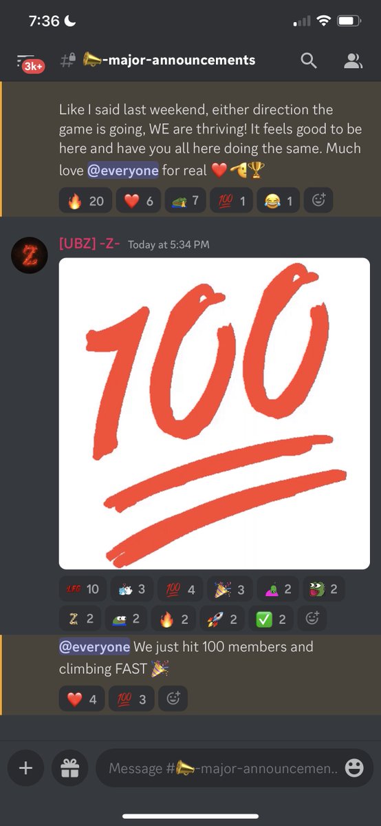 ZRespawn369's tweet photo. We hit 100 members @UBZ22 today and I can hardly keep up with applicants

Wild stuff

Grateful 🙏🏻 https://t.co/47bihH26ZR