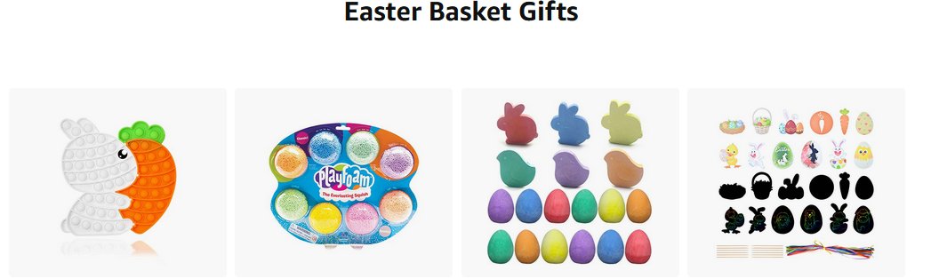 Every time I come across something that would make a good Easter basket filler at a good price, I add it to this list on Amazon!  Click here to shop curated Easter deals! ---> amzn.to/3EECNh9