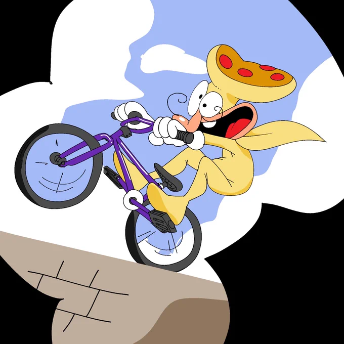probably rides freecoaster like a psychopath 